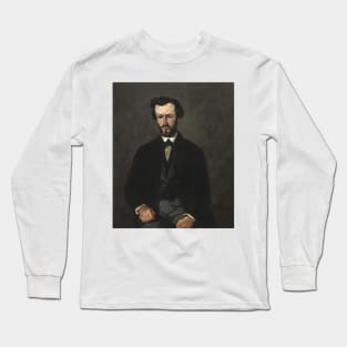 Antony Valabregue by Paul Cezanne Long Sleeve T-Shirt